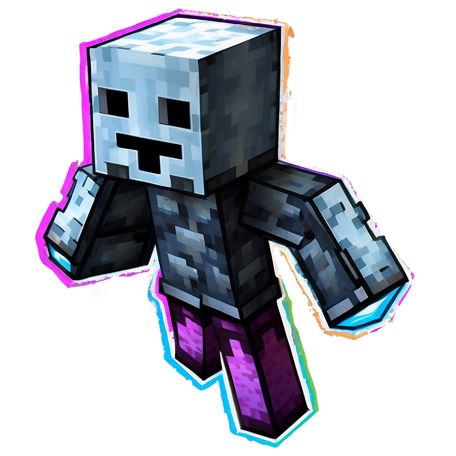 Minecraft Wither Battle Handbook Png Mpl9 PNG Image