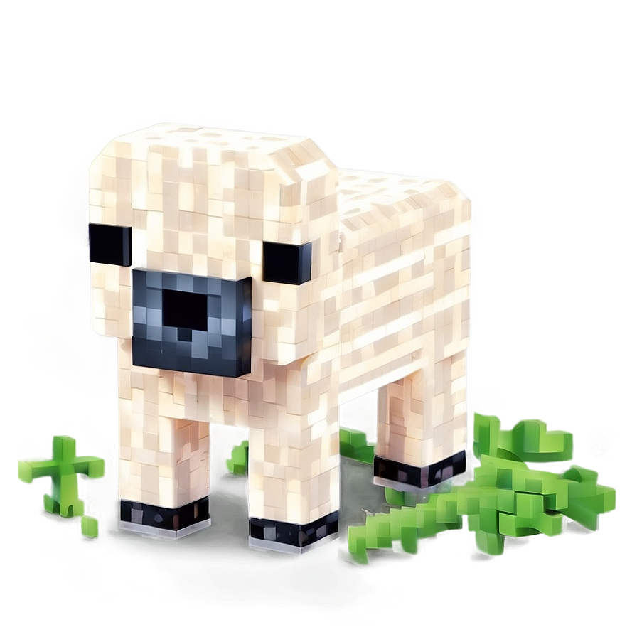 Minecraft Wool Animals Png 06282024 PNG Image