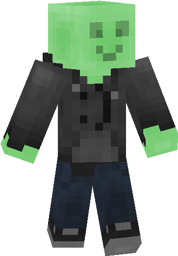 Minecraft Zombie Character PNG Image