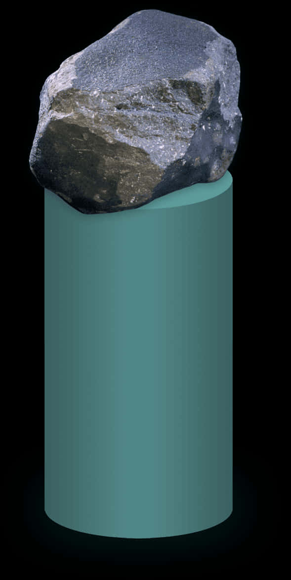 Mineral Specimenon Pedestal.jpg PNG Image