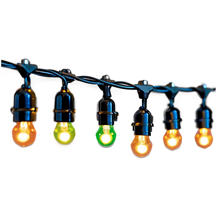 Mini Christmas String Lights Png Gvt13 PNG Image