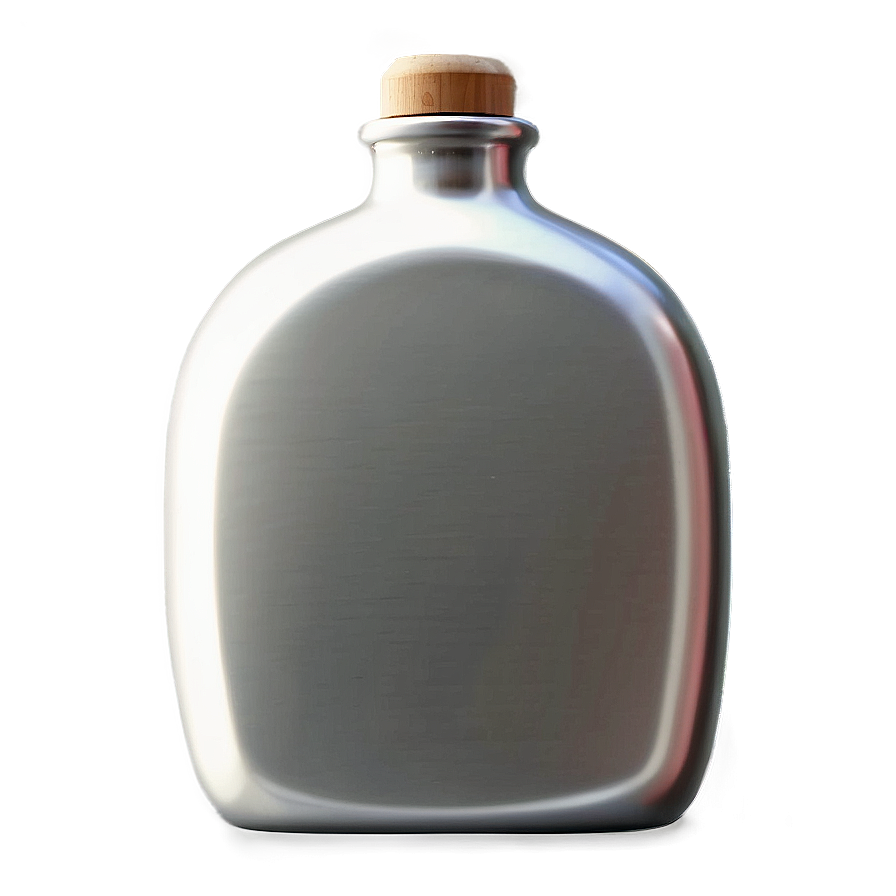 Mini Flask Cartoon Png 06122024 PNG Image