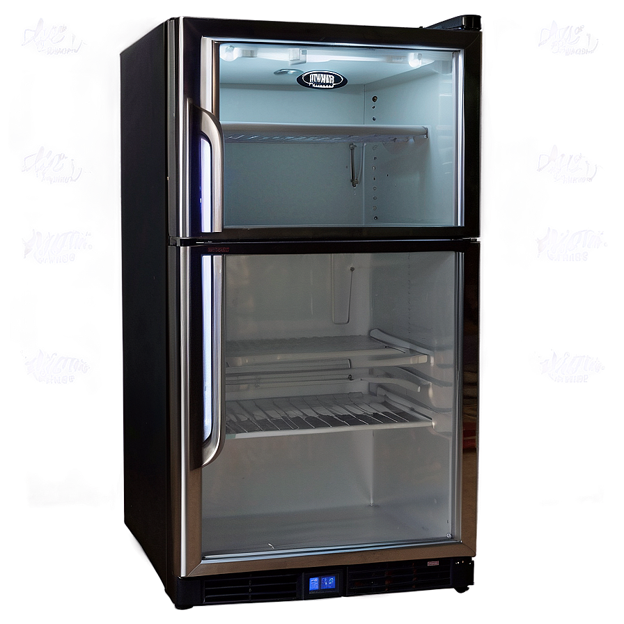 Mini Fridge Double Door Png 15 PNG Image