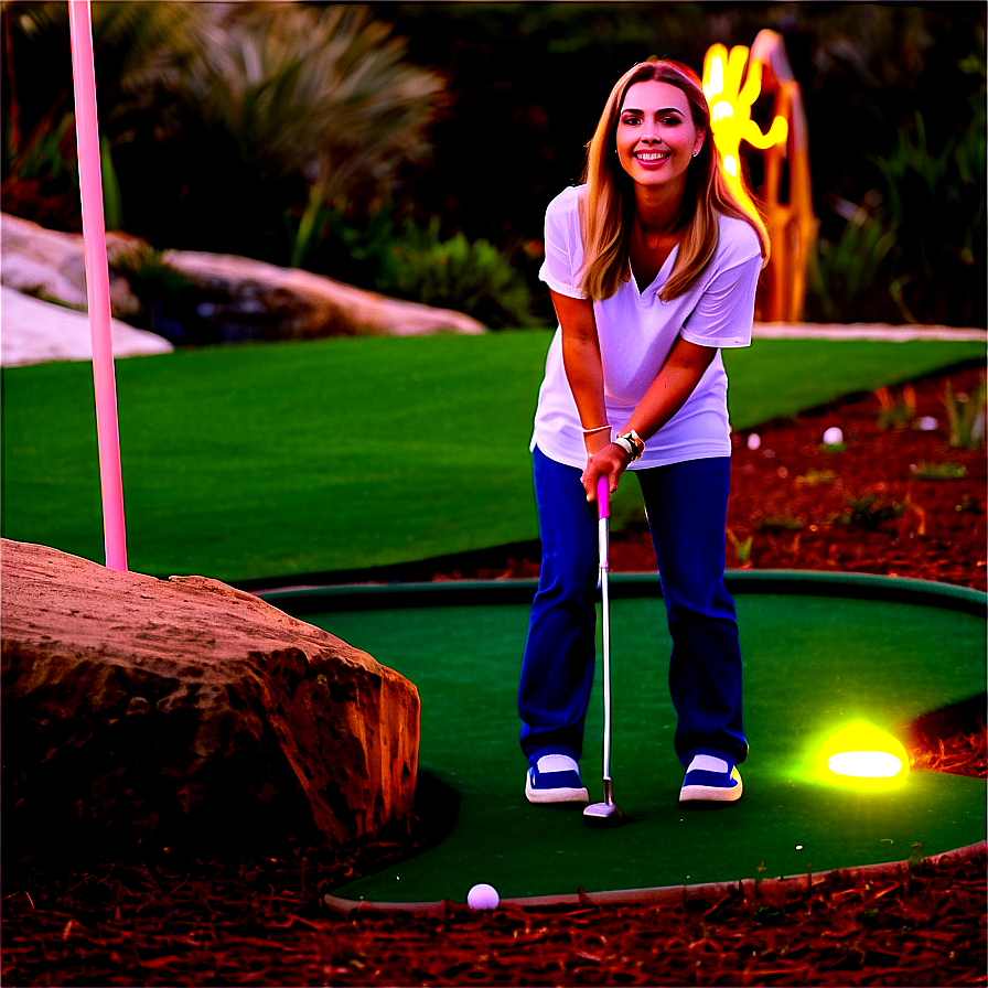 Mini Golf Date Night Png Msd PNG Image