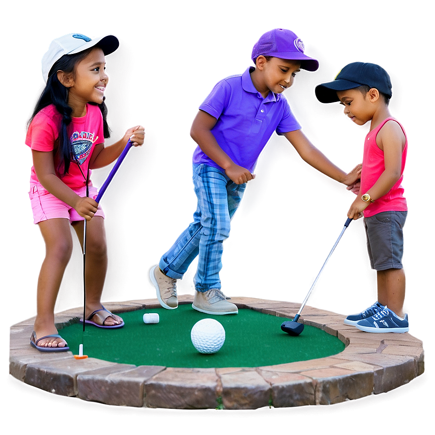 Mini Golf Night Png Pxd PNG Image