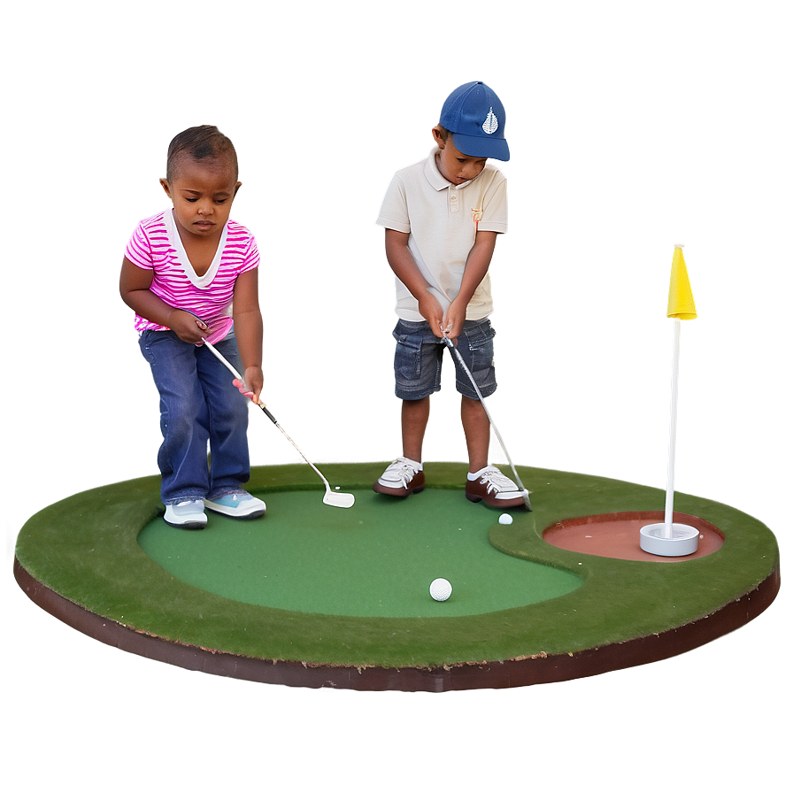 Mini Golf Party Png Bxs51 PNG Image