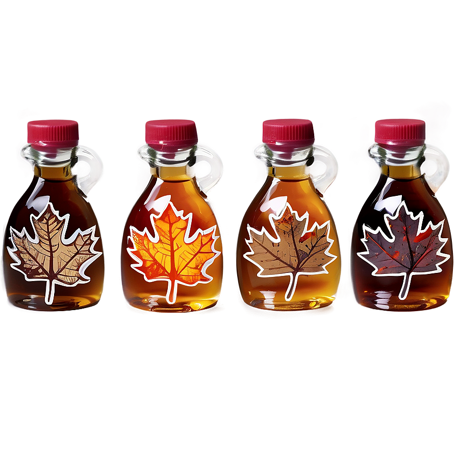 Mini Maple Syrup Bottles Png 68 PNG Image