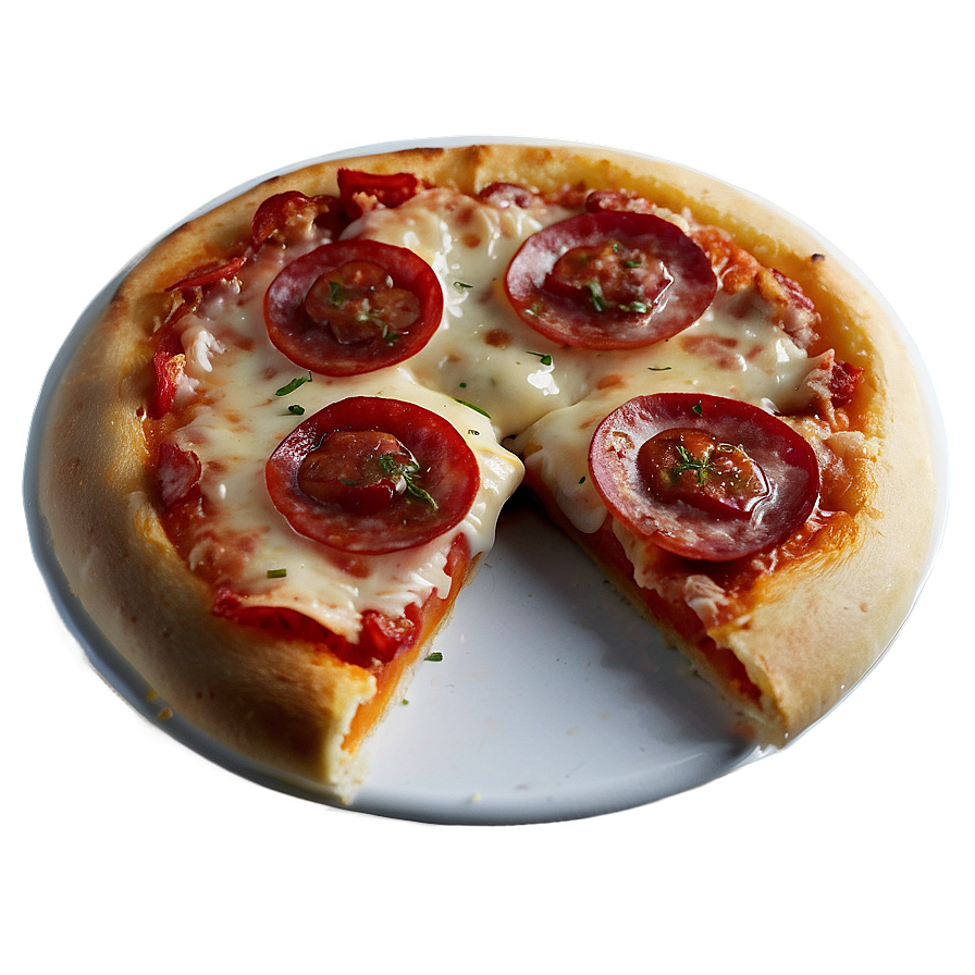 Mini Pepperoni Pizza Png Hny PNG Image