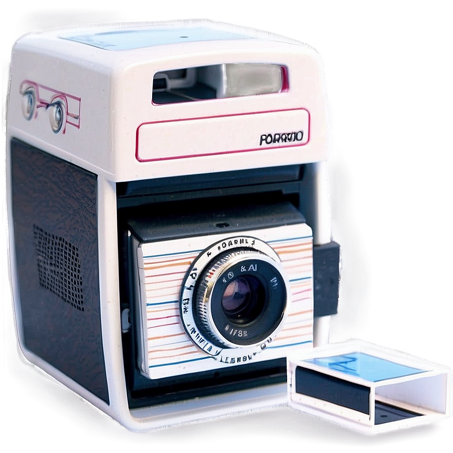 Mini Polaroid Camera Png 7 PNG Image