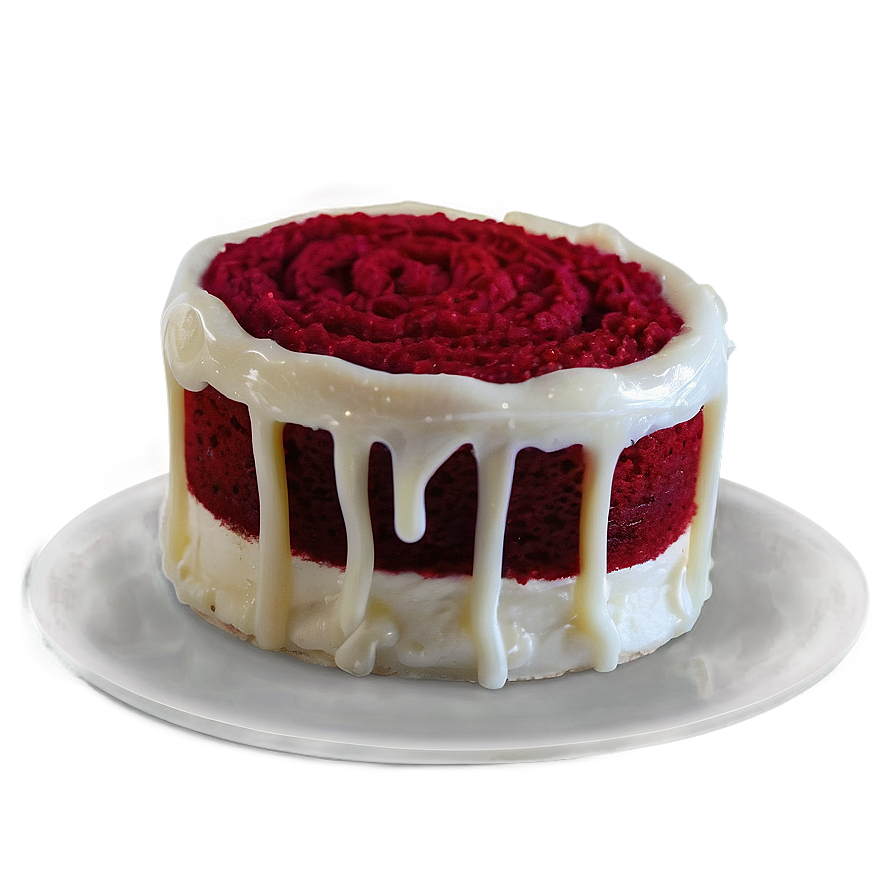 Mini Red Velvet Cakes Png Qff PNG Image