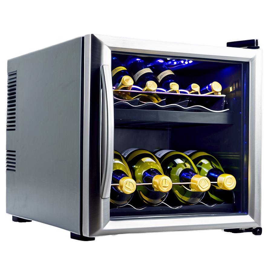 Mini Wine Cooler Fridge Png 06132024 PNG Image