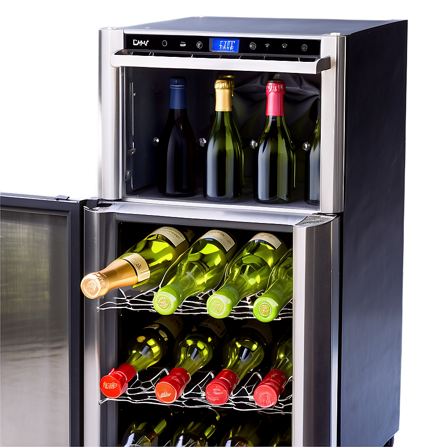 Mini Wine Cooler Fridge Png Oub48 PNG Image