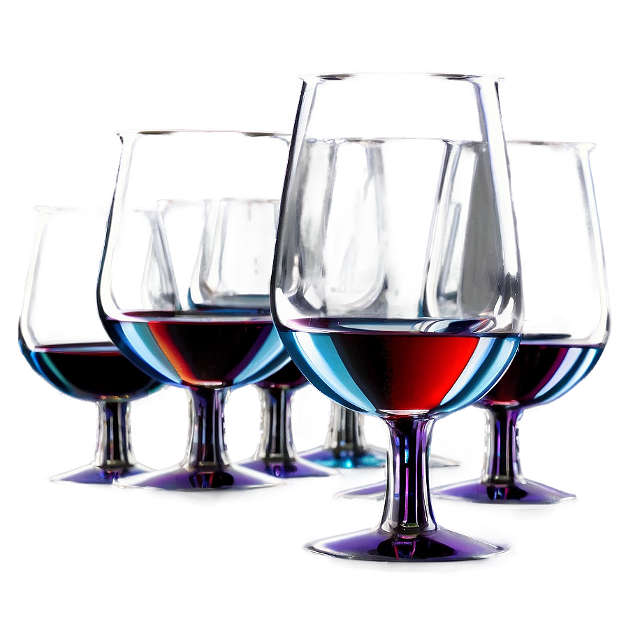 Mini Wine Tasting Glasses Png 06212024 PNG Image