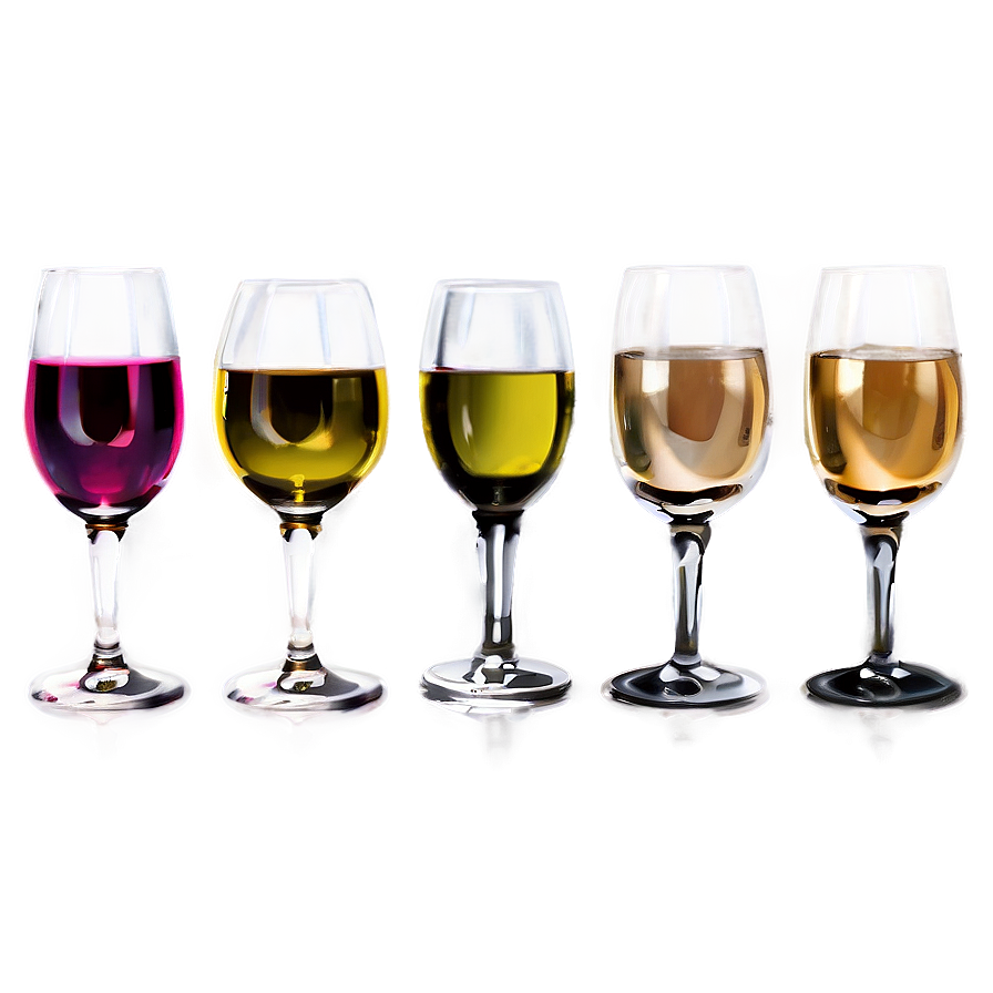 Mini Wine Tasting Glasses Png Xwt50 PNG Image