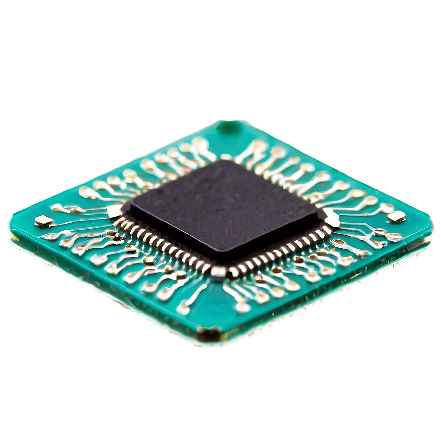 Miniature Microchip Detail Png Bwi PNG Image