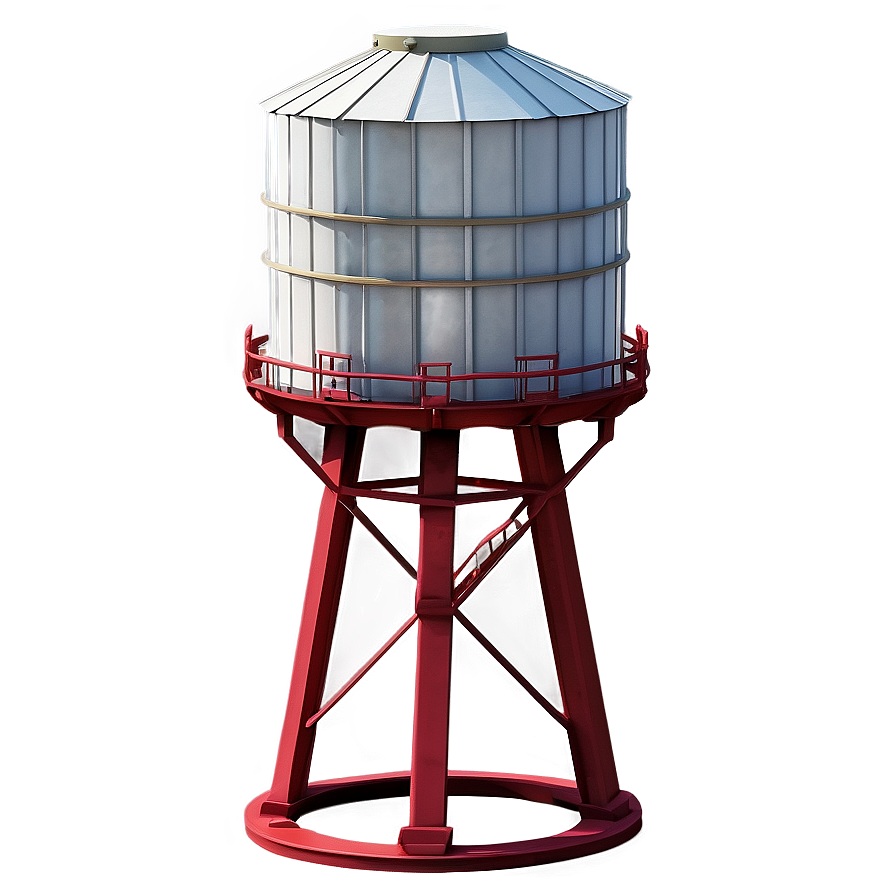 Miniature Model Water Tower Png 90 PNG Image