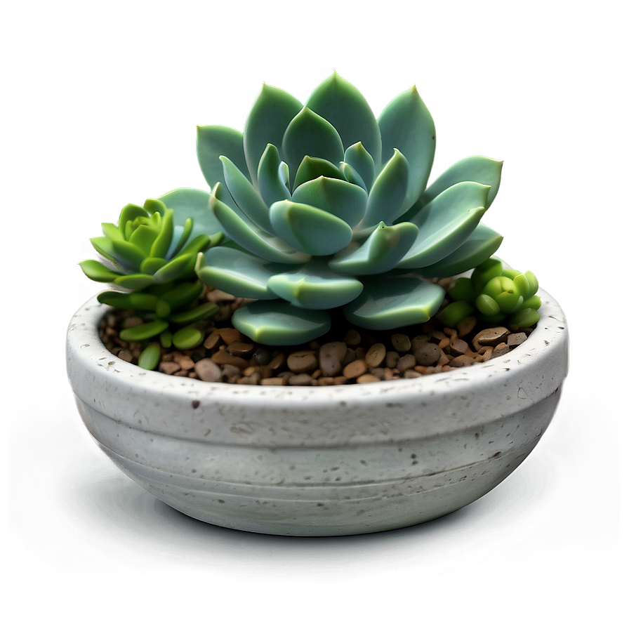 Miniature Succulent Scenes Png Uyu71 PNG Image