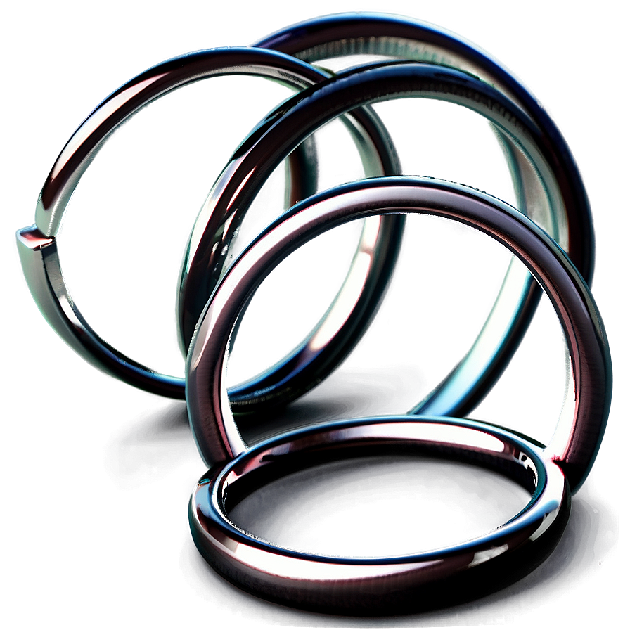 Minimal Sleek Rings Png 80 PNG Image