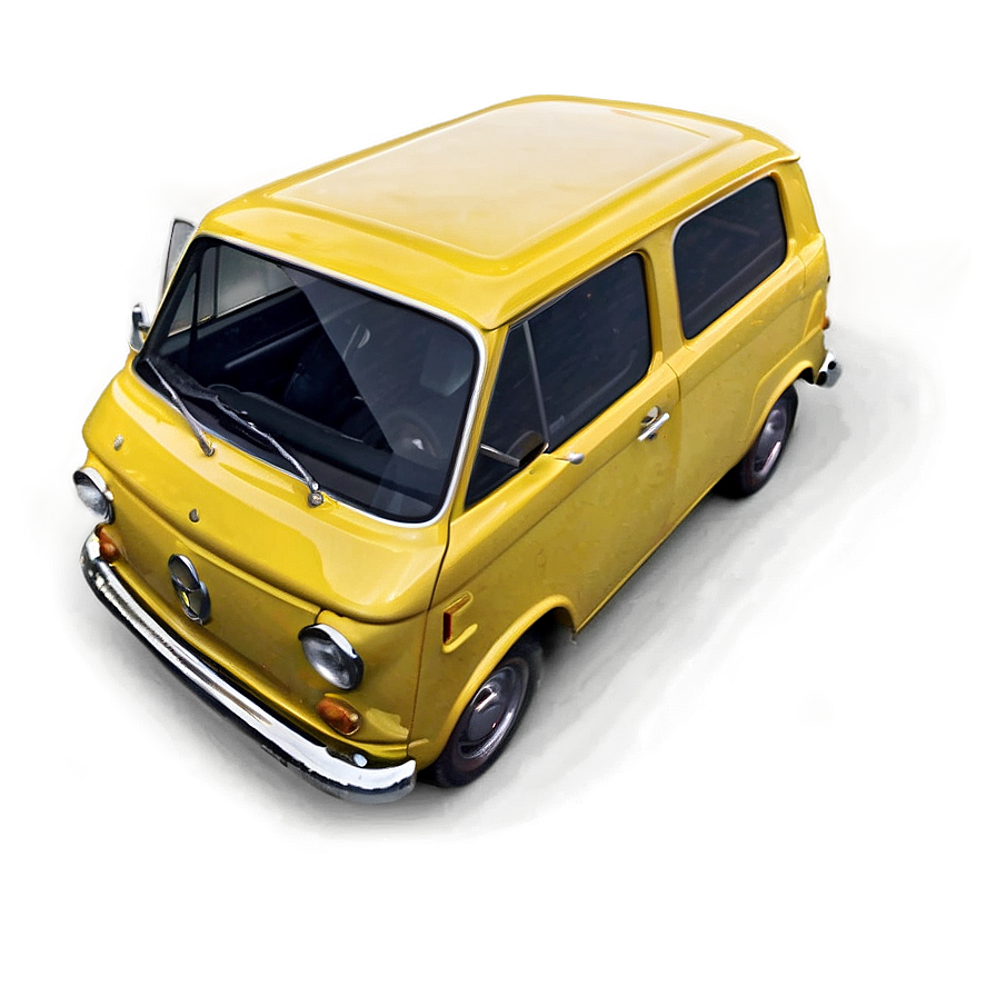 Minimal Yellow Car Png Fvt PNG Image