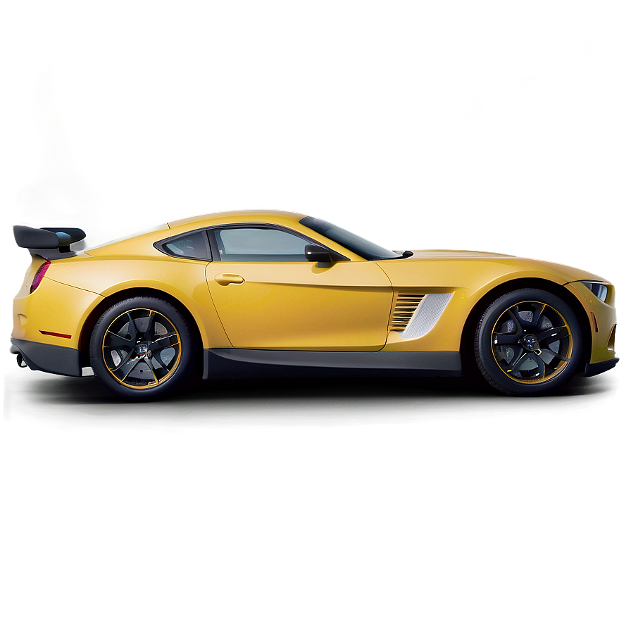 Minimal Yellow Car Png Kgb29 PNG Image