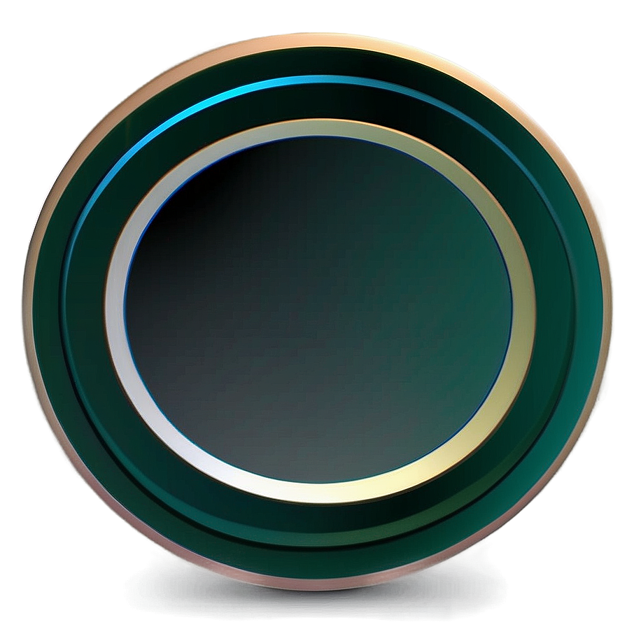 Minimalist 3d Circle Design Png 06272024 PNG Image