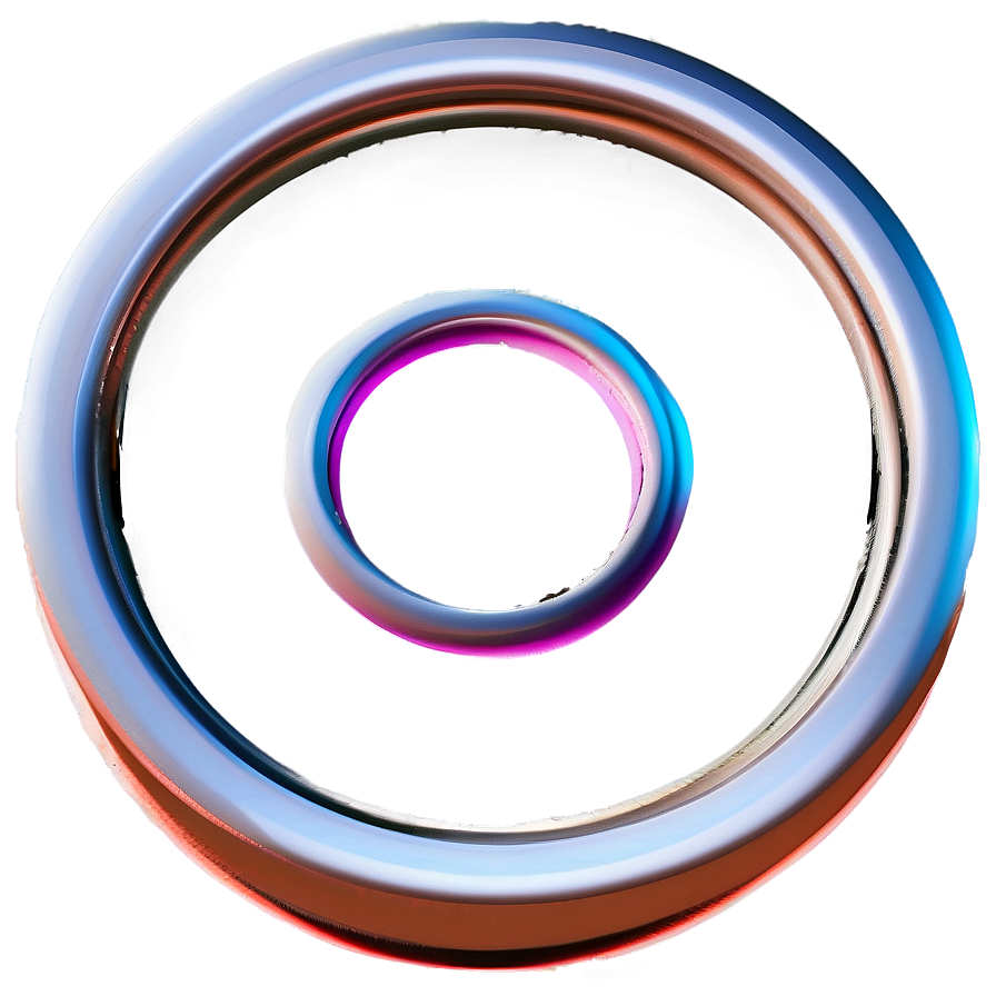 Minimalist 3d Circle Design Png Ovt PNG Image