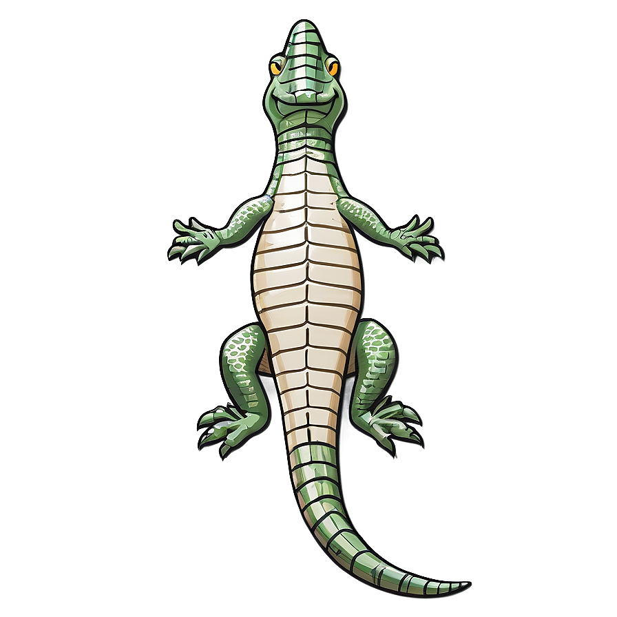 Minimalist Alligator Design Png 52 PNG Image