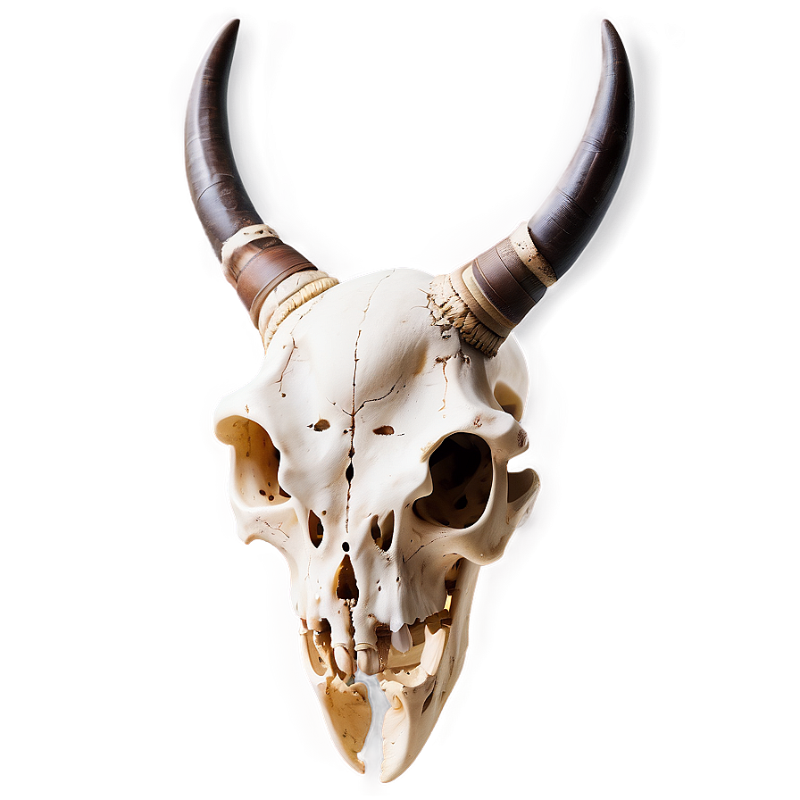 Minimalist Animal Skull Png 06282024 PNG Image