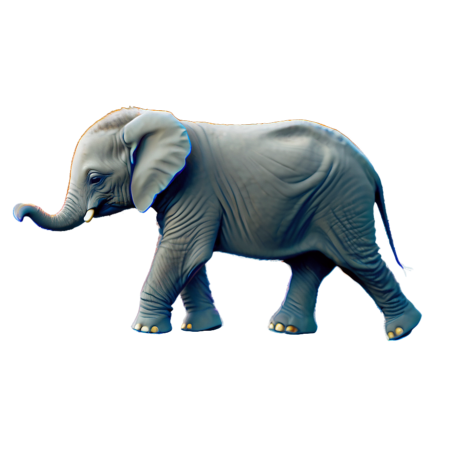 Minimalist Baby Elephant Png Auu56 PNG Image