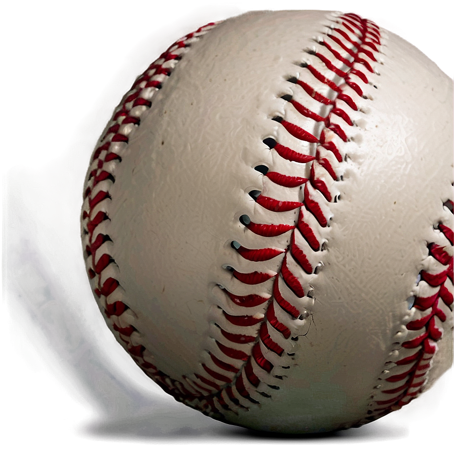 Minimalist Baseball Stitch Design Png Fnr89 PNG Image