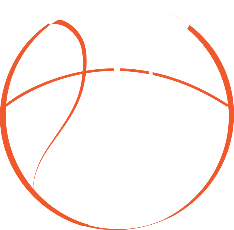 Minimalist Basketball Logo Design PNG Image