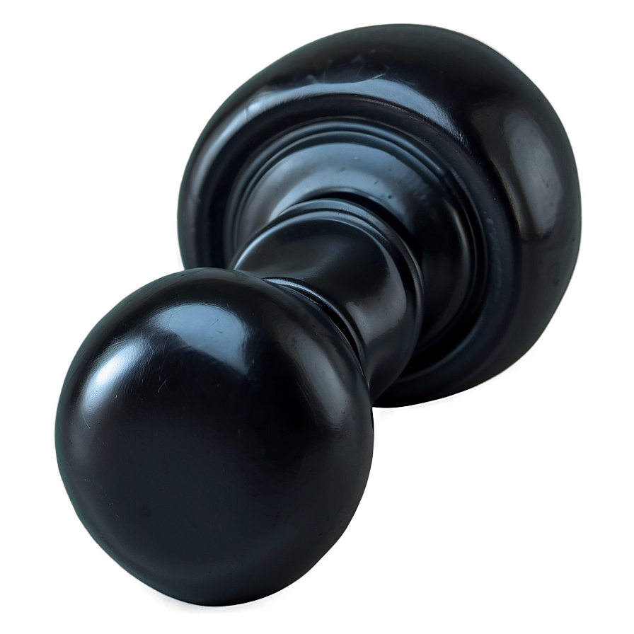 Minimalist Black Doorknob Png Afr47 PNG Image