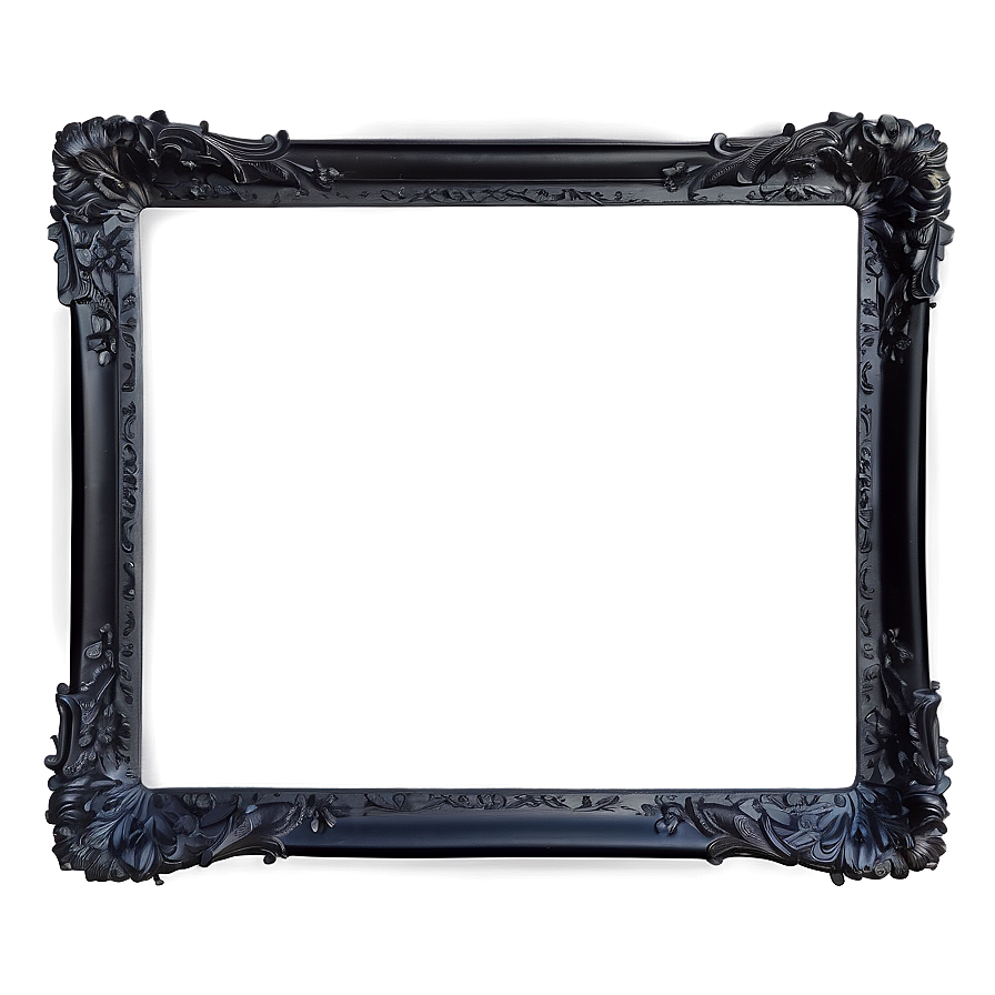 Minimalist Black Frame Png Ufq PNG Image