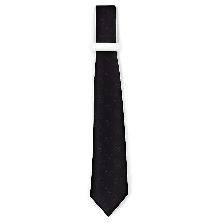 Minimalist Black Tie Png 06212024 PNG Image