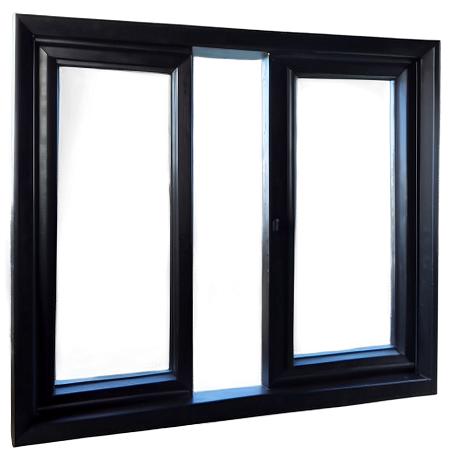 Minimalist Black Window Png Htv51 PNG Image