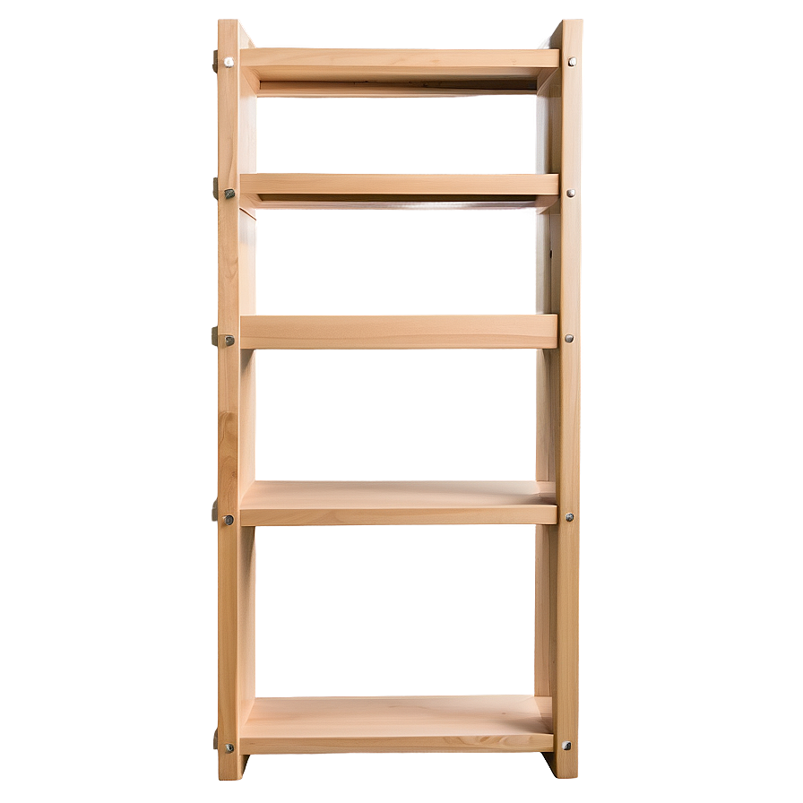 Minimalist Bookshelf Png 05242024 PNG Image