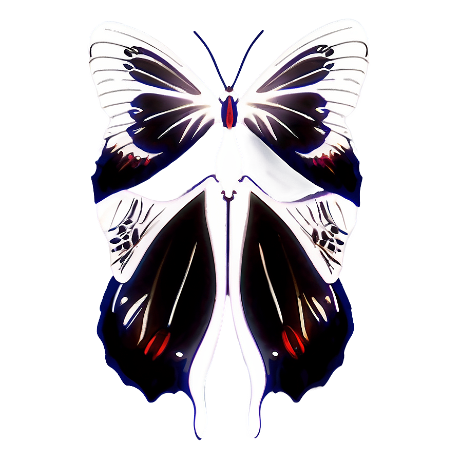 Minimalist Butterfly Outline Png Ewp4 PNG Image