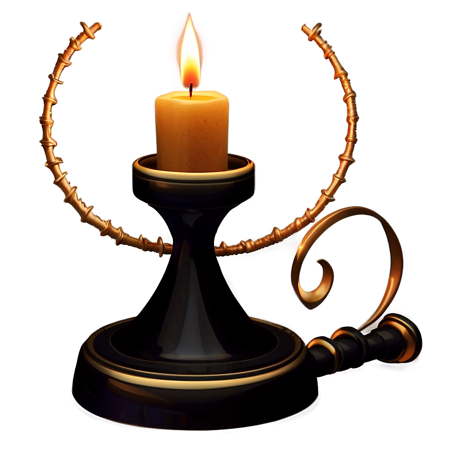 Minimalist Candlestick Png 06262024 PNG Image