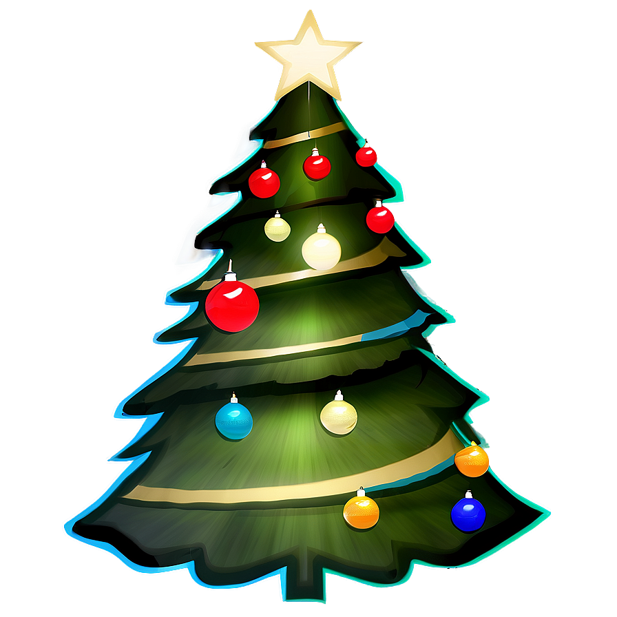 Minimalist Christmas Tree Transparent Png 76 PNG Image