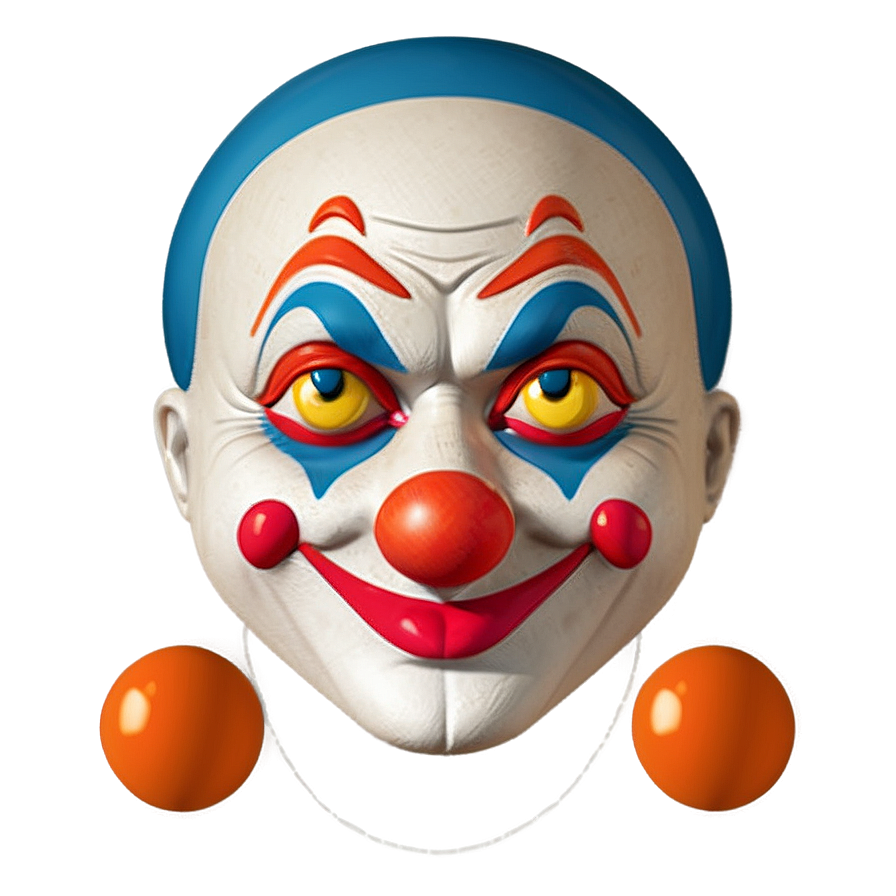 Minimalist Clown Emoji Png 31 PNG Image