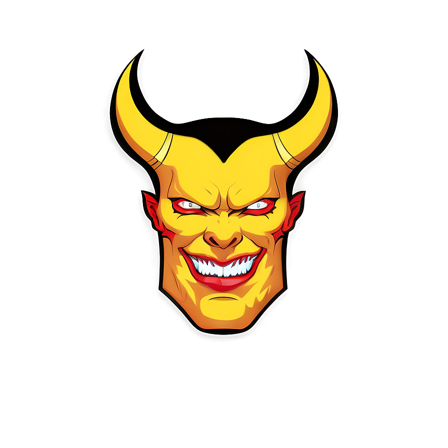 Minimalist Devil Icon Png Srh58 PNG Image