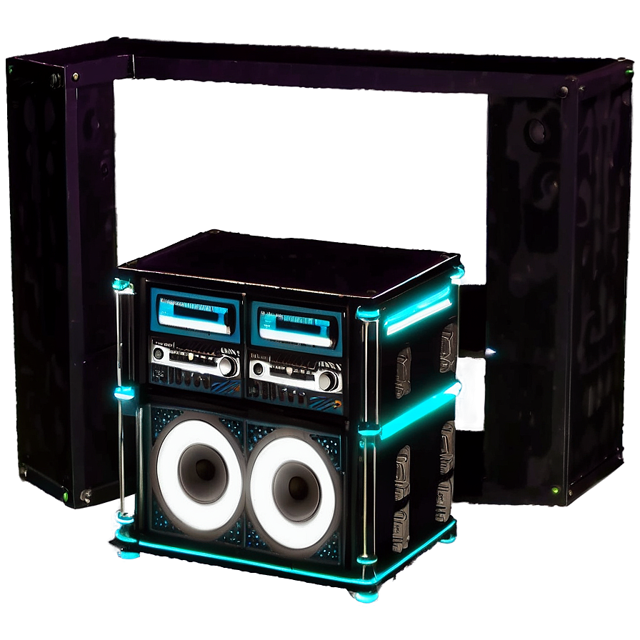 Minimalist Dj Booth Png 06132024 PNG Image