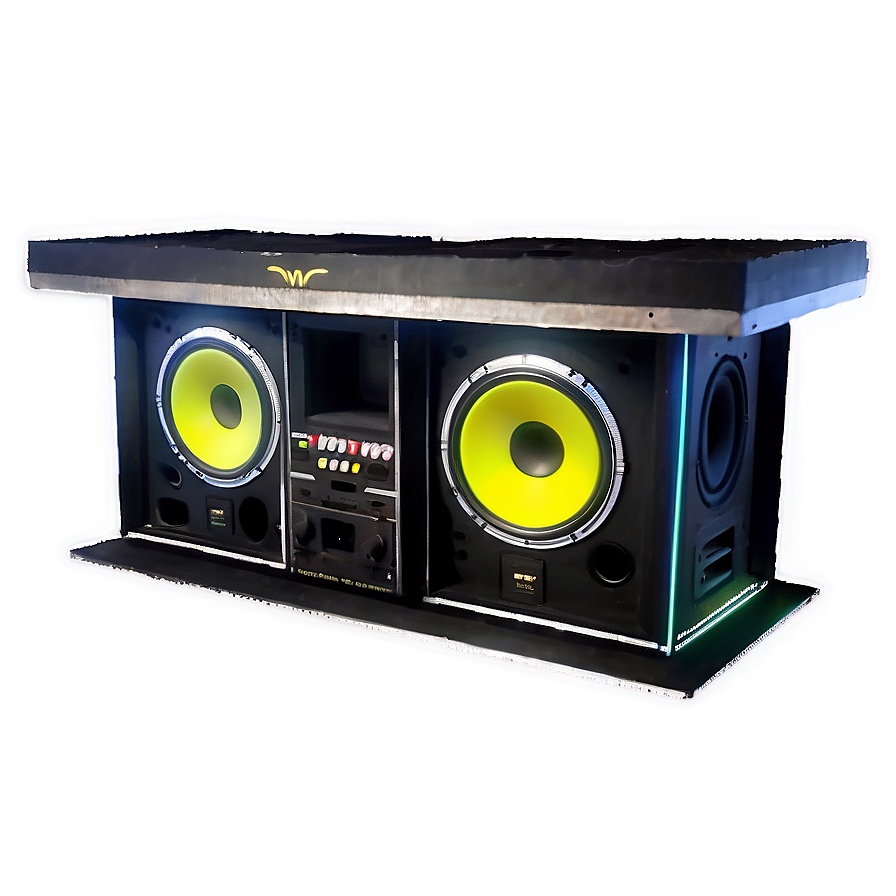 Minimalist Dj Booth Png 52 PNG Image