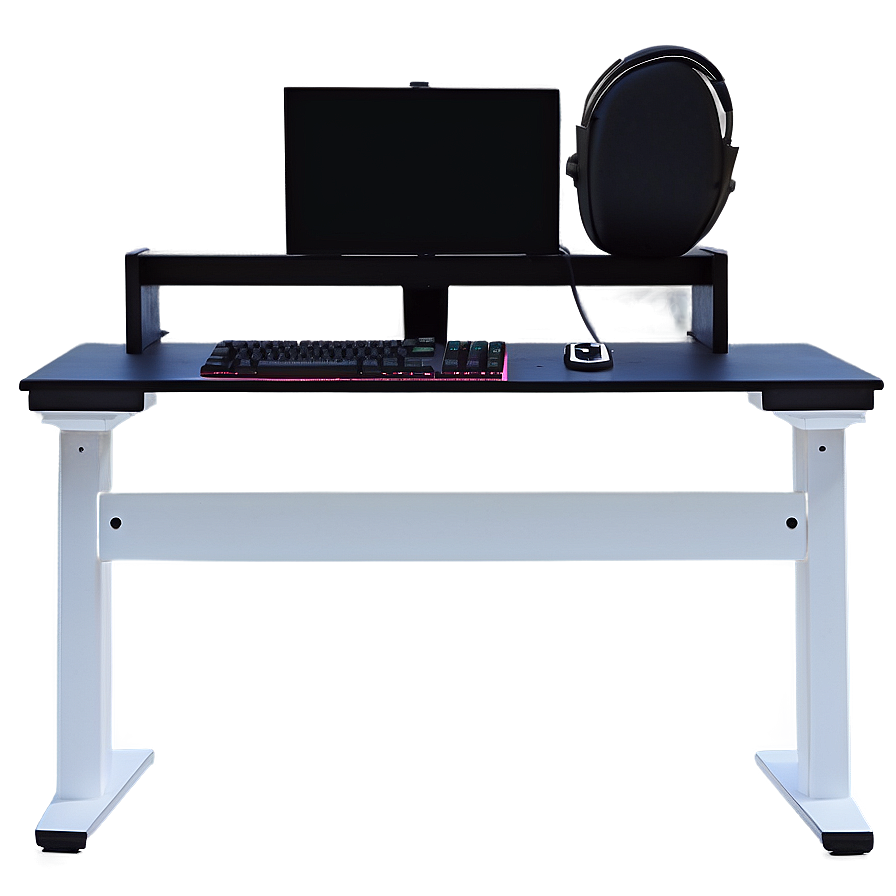 Minimalist Gaming Desk Png Fjr PNG Image