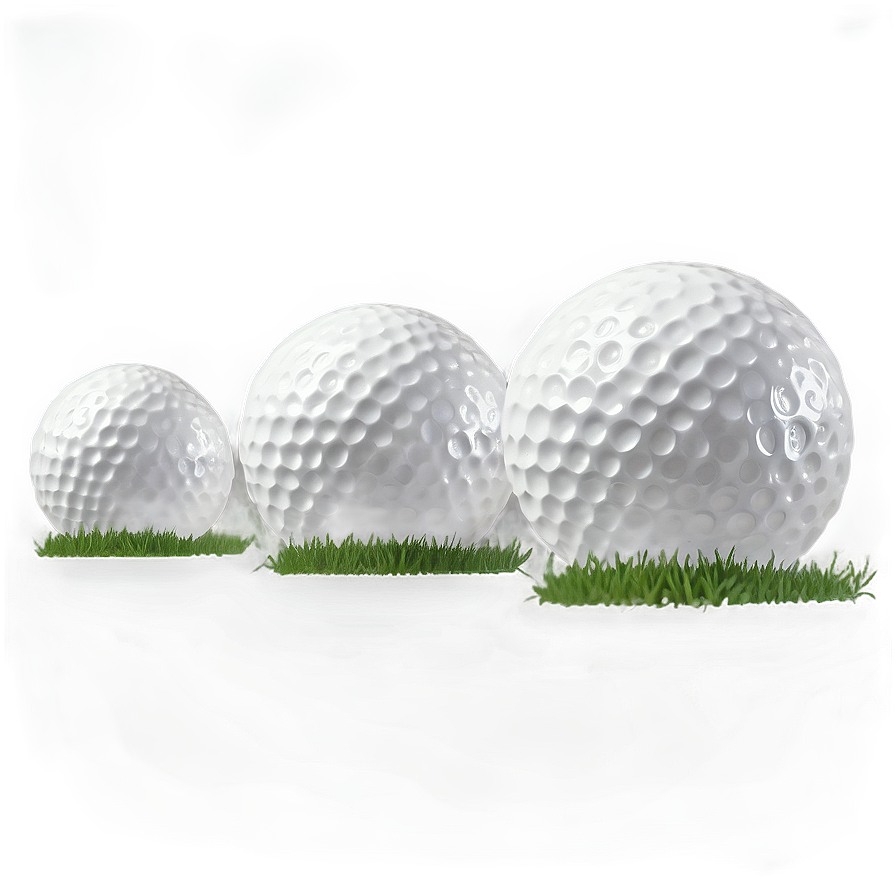 Minimalist Golf Ball Png Ivl PNG Image