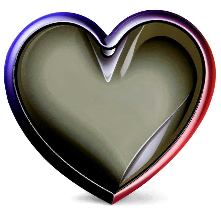 Minimalist Heart Clipart Png Iib PNG Image