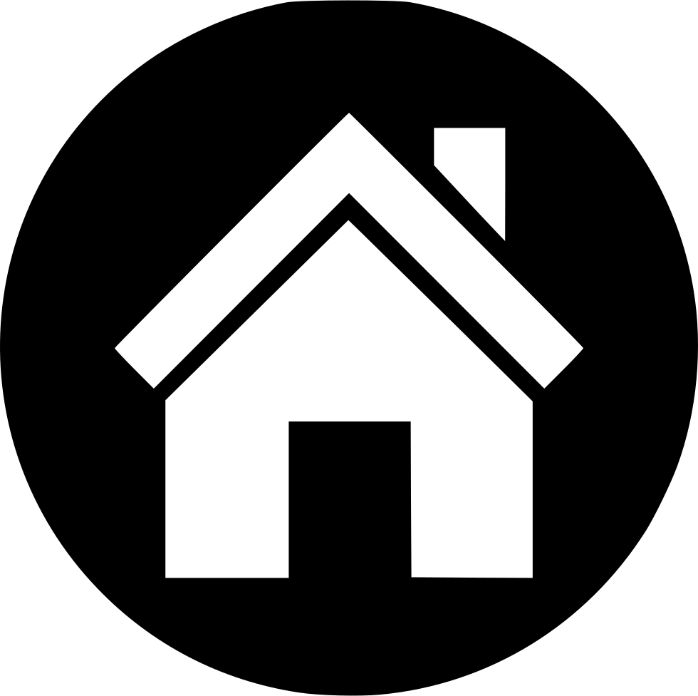 Minimalist Home Icon Graphic PNG Image