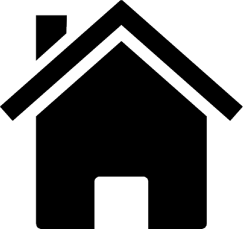 Minimalist Home Icon PNG Image