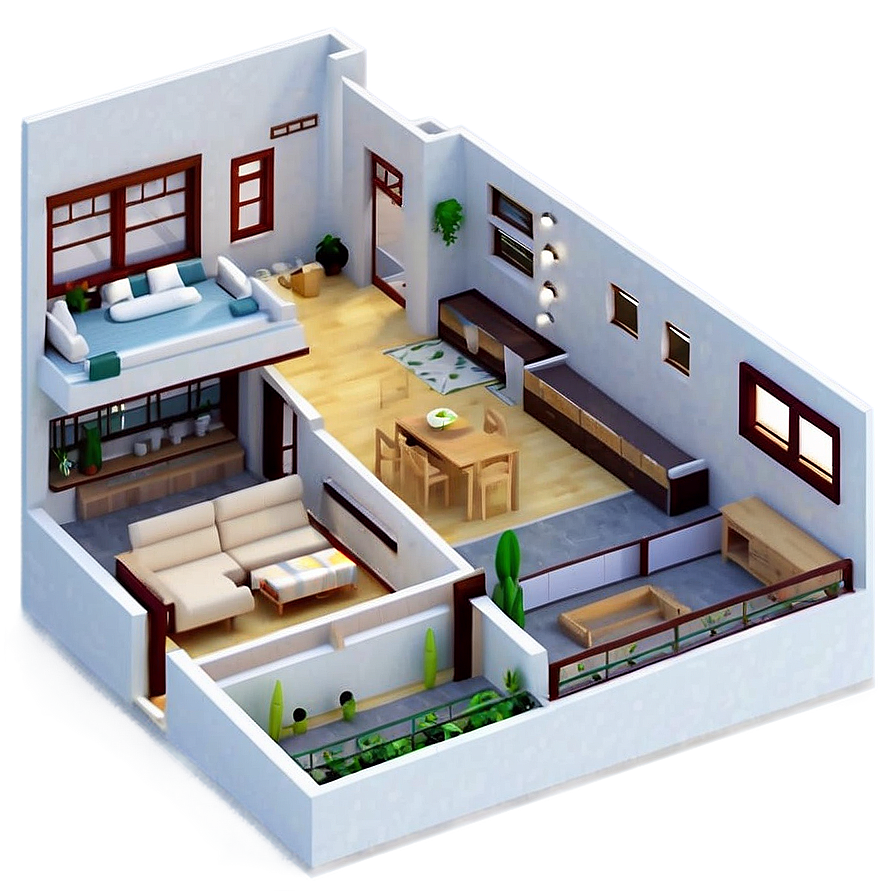 Minimalist Home Layout Png Jmh PNG Image