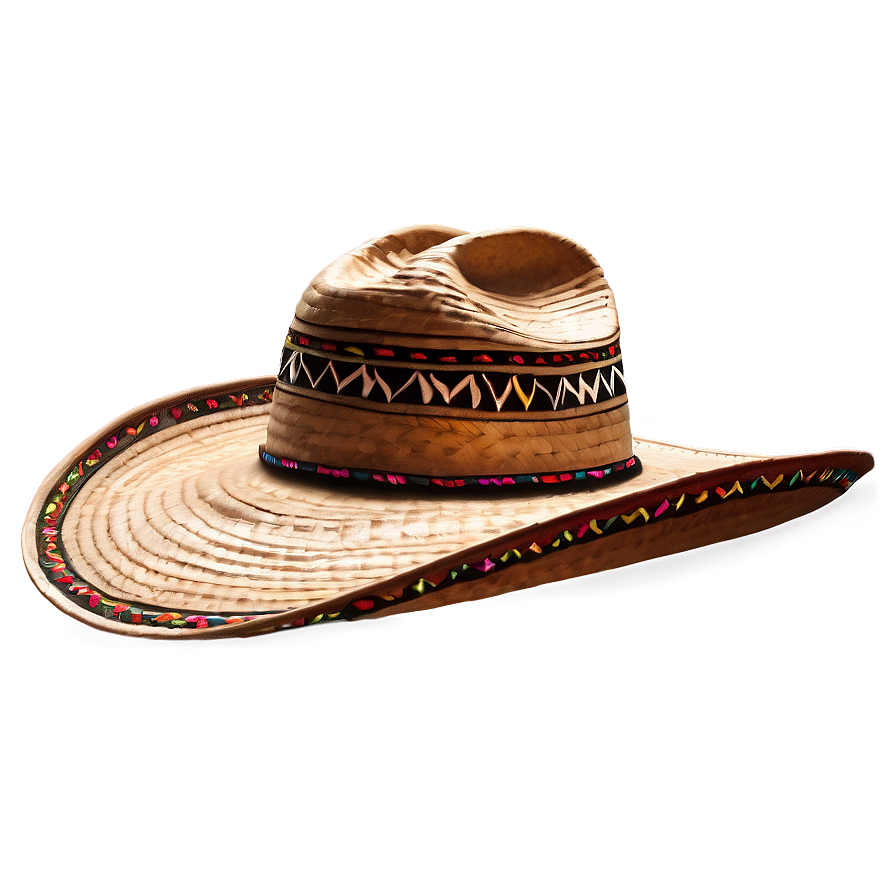 Minimalist Mexican Hat Png 06122024 PNG Image